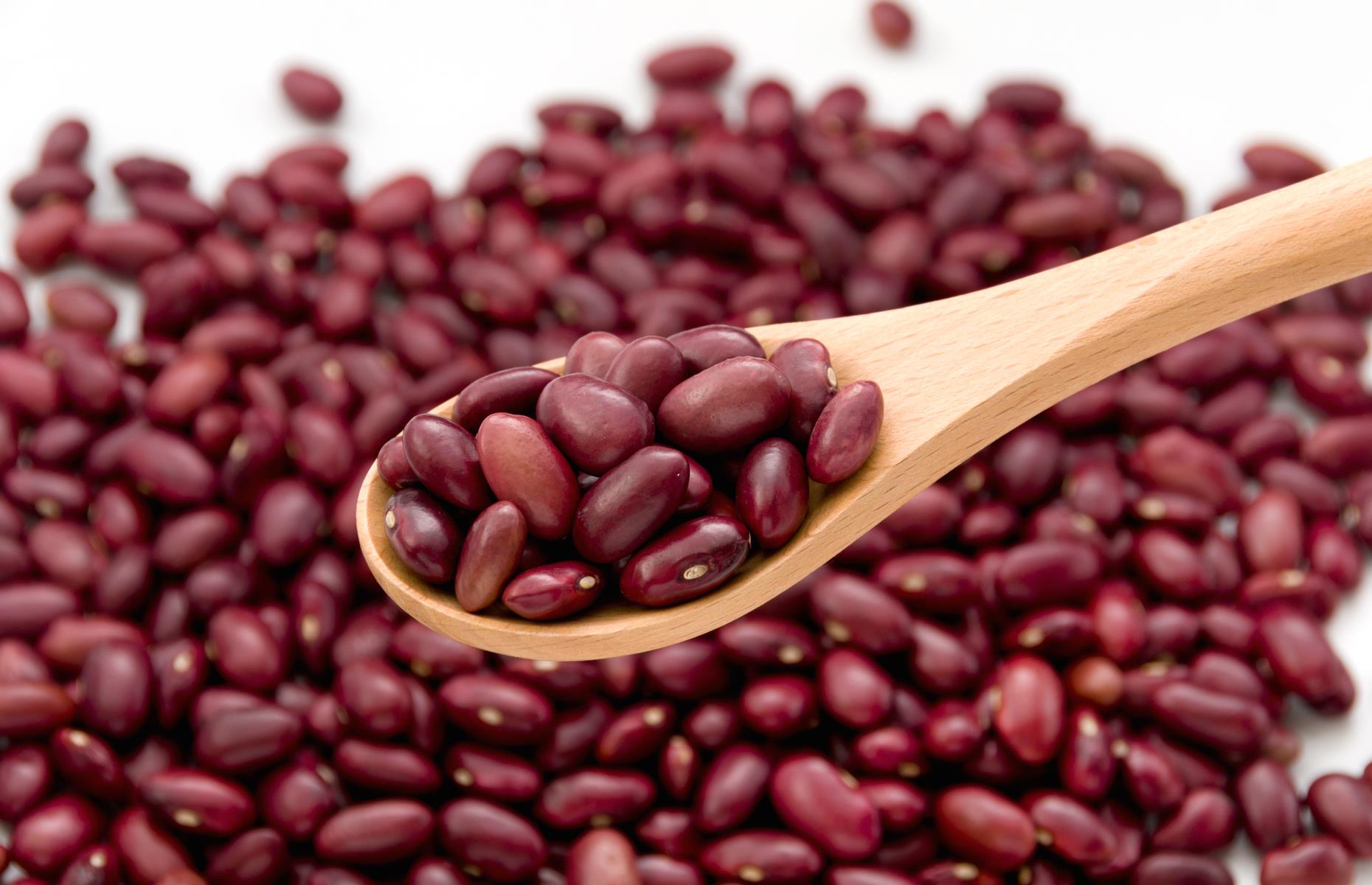 Raw kidney beans